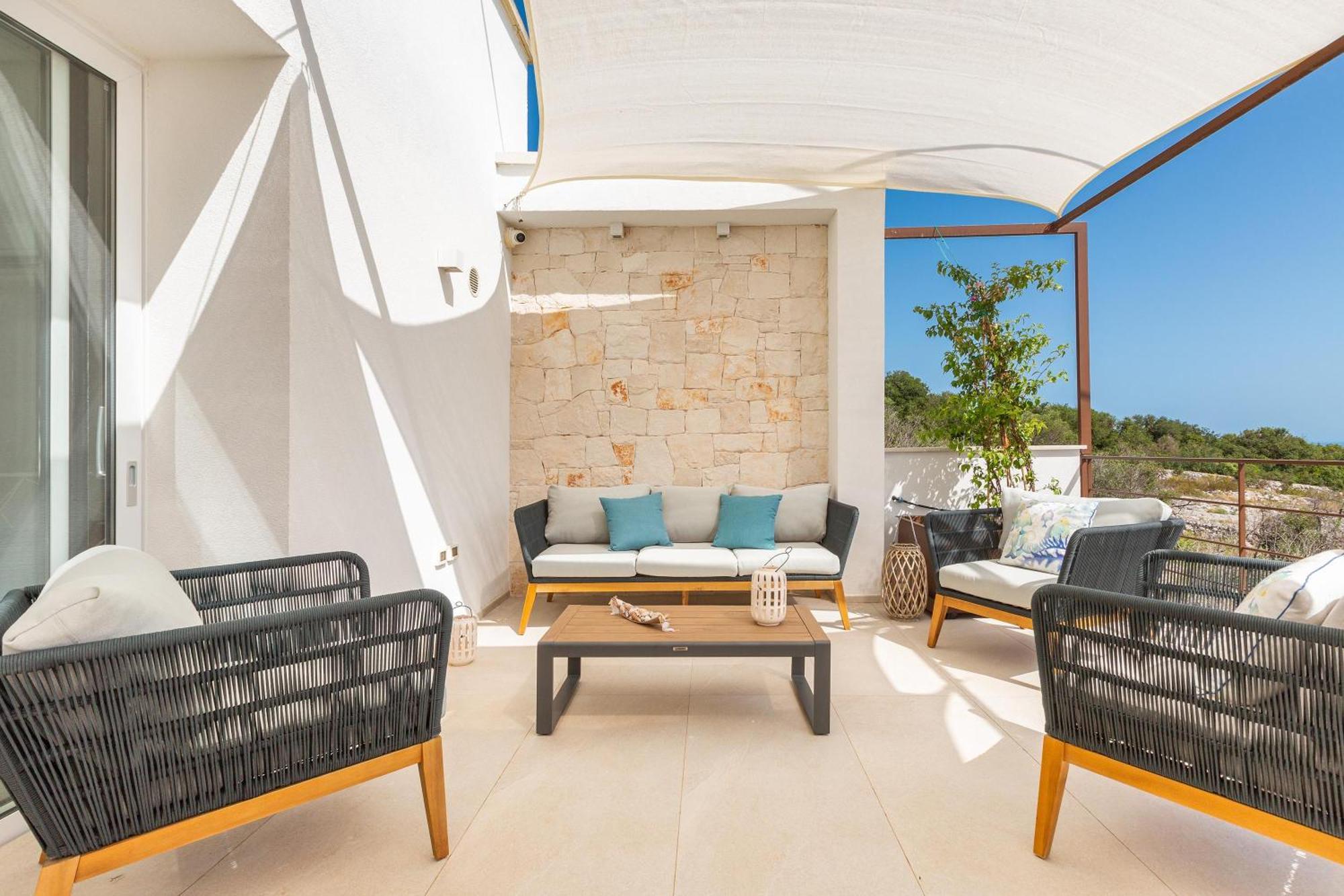 Villa Briosa Maldive Del Salento Pescoluse Torre Pali Exterior photo